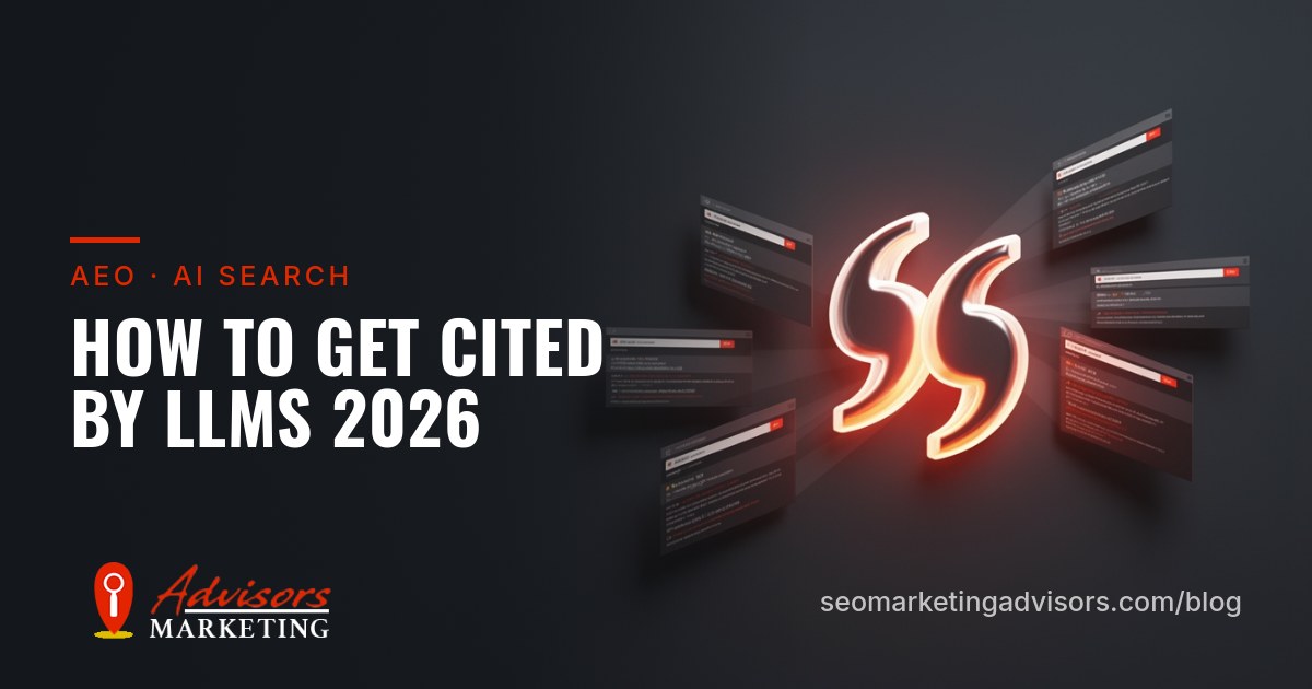 How To Get Cited By LLMs 2026