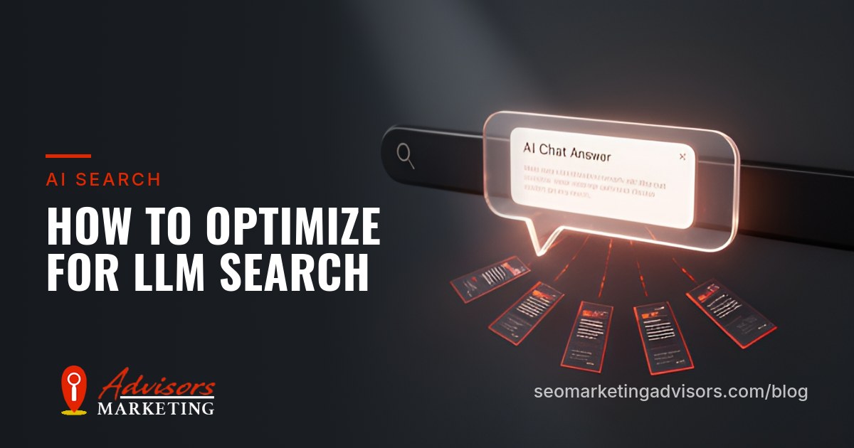 How To Optimize For LLM Search